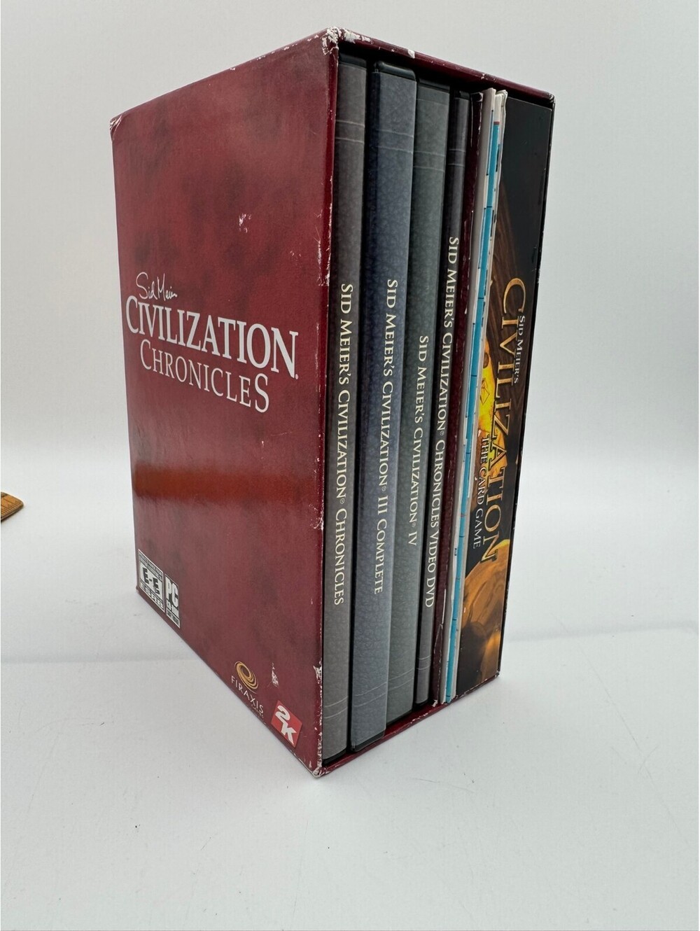SID MEIER'S CIVILIZATION CHRONICLES PC video game box set used ng1748